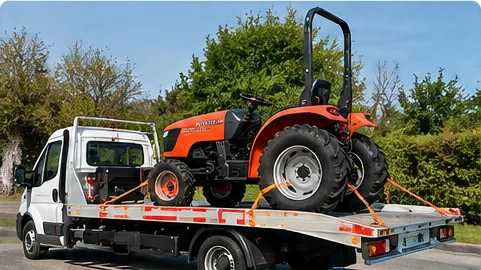 Petit tracteur et matériel vert – Transport de matériel, palettes et marchandises en Nord-Gironde, Dépannage Nord Gironde